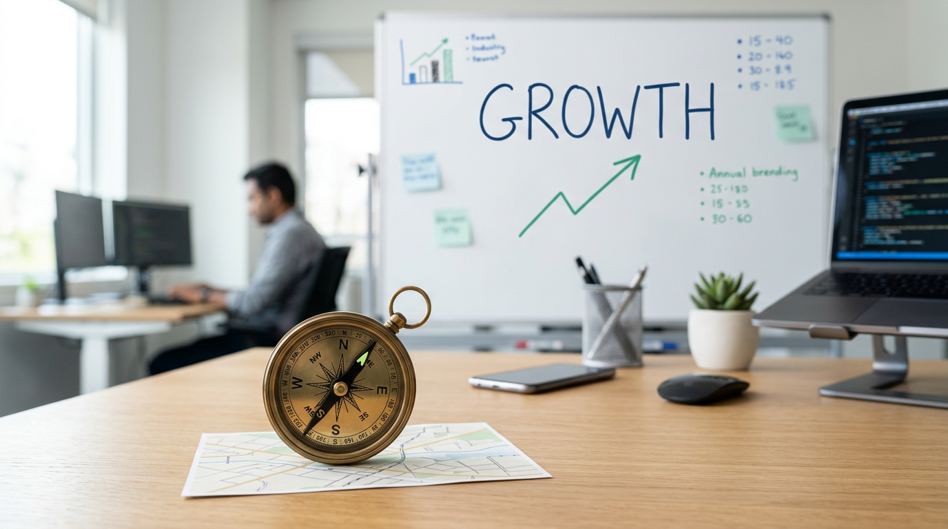 מתכנת הודי מומחה כותב קוד בסביבת עבודה מודרנית