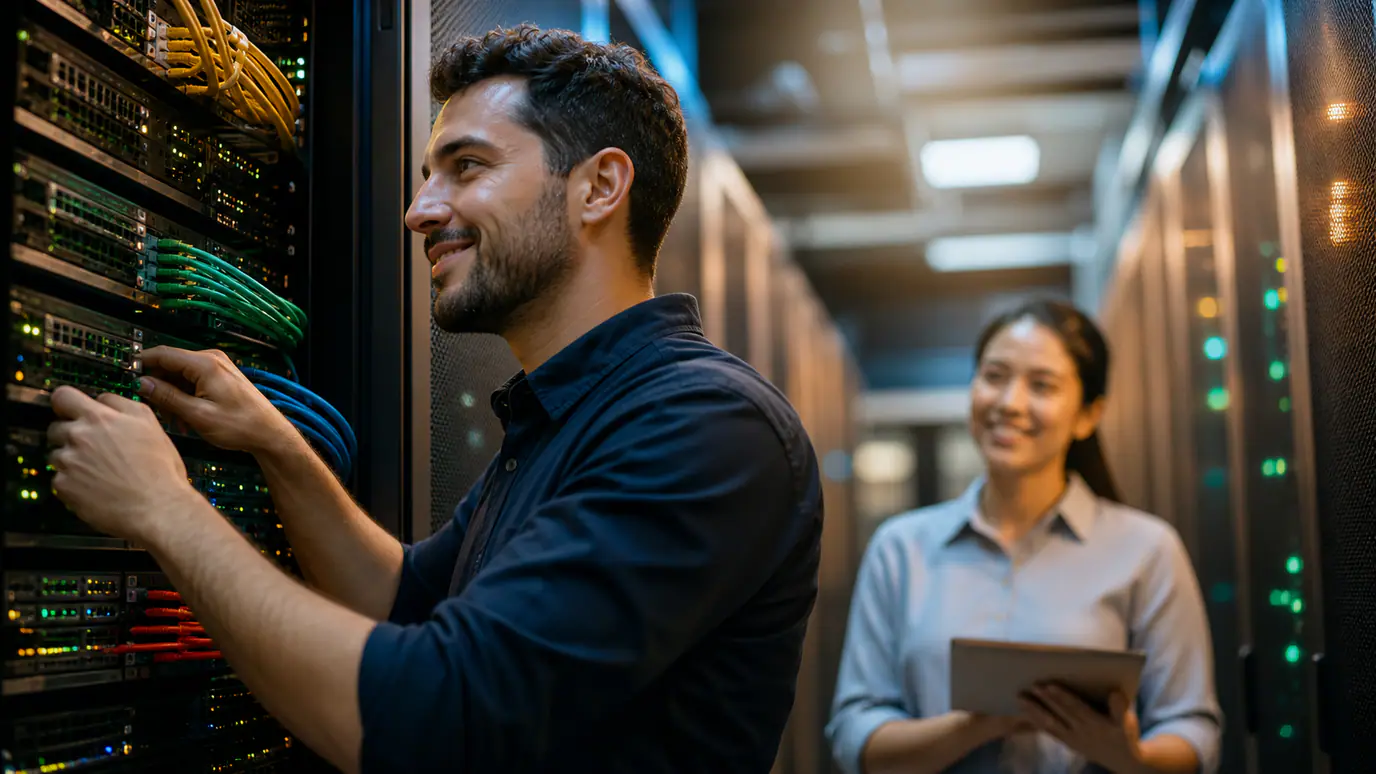 מטריצת כישורים של איש סיסטם הכוללת Linux, Windows Server, Microsoft 365, Azure, AWS, VMware ורשתות